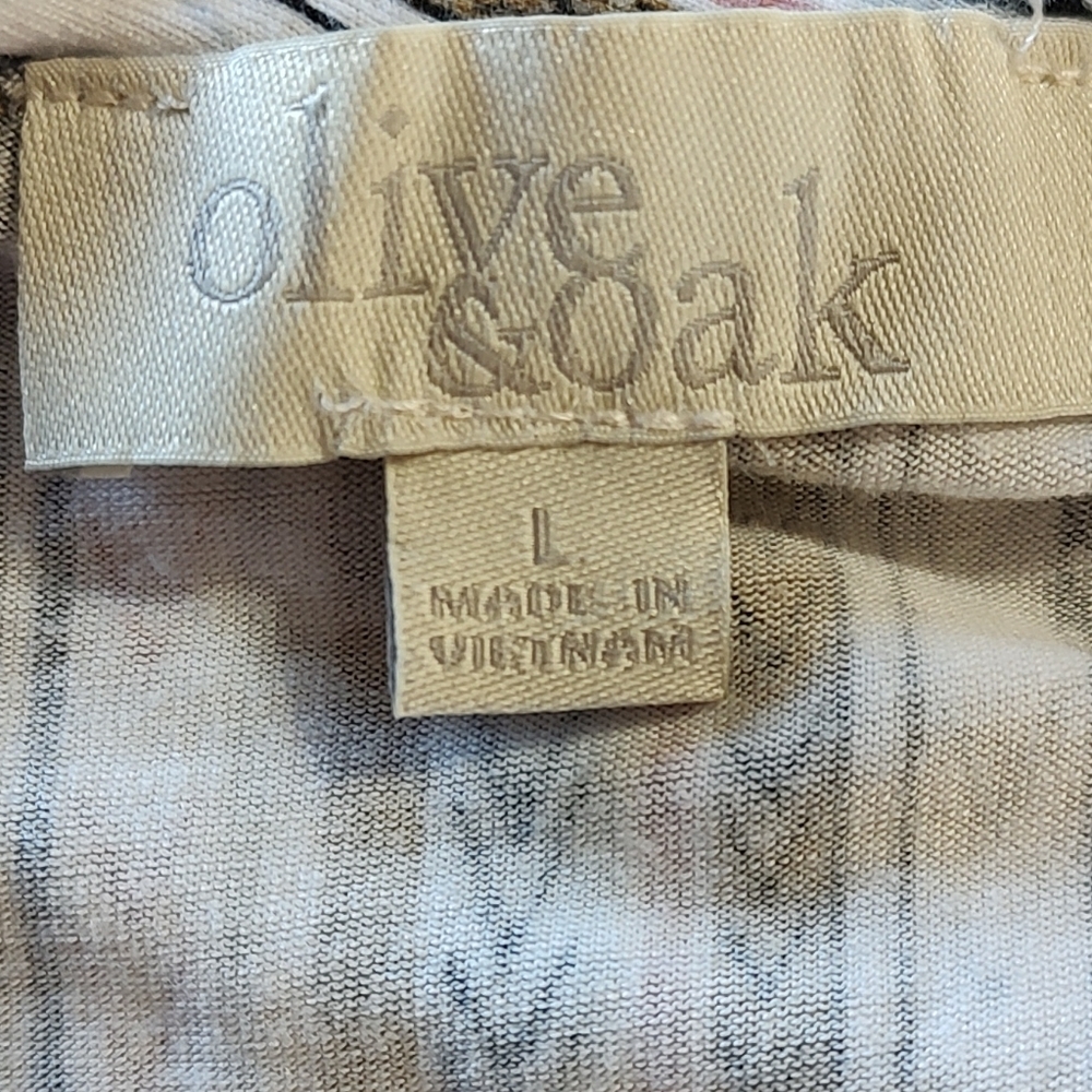Olive & Oak Chevron Striped Maxi Dress - Picture 4 of 4